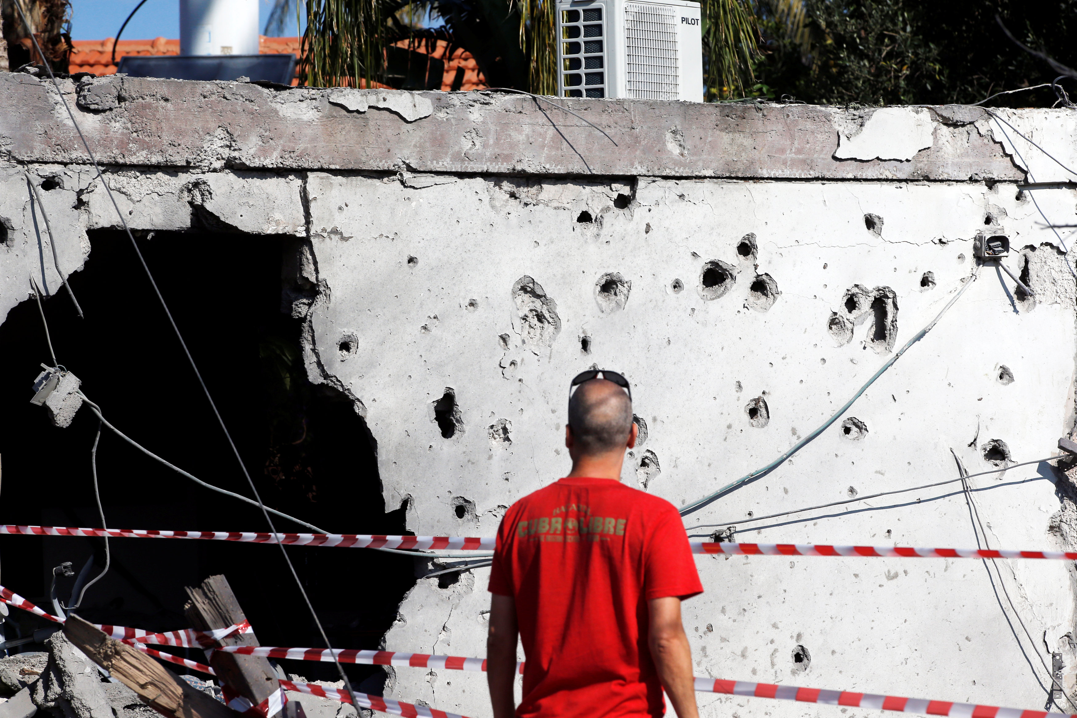 أثار القصف الإسرائيلى على غزة