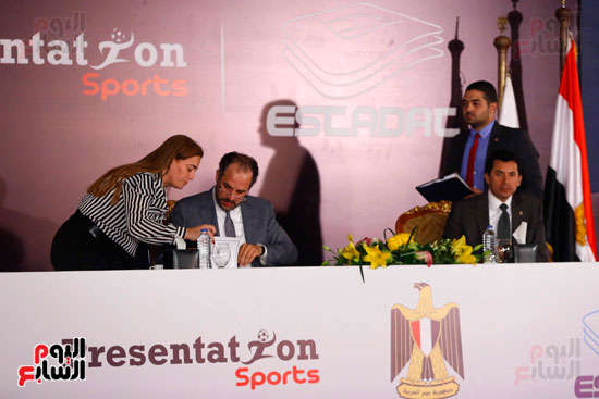 توقيع بروتوكولين تعاون بين بريزنتشن ووزارة الشباب و الرياضه  (16)