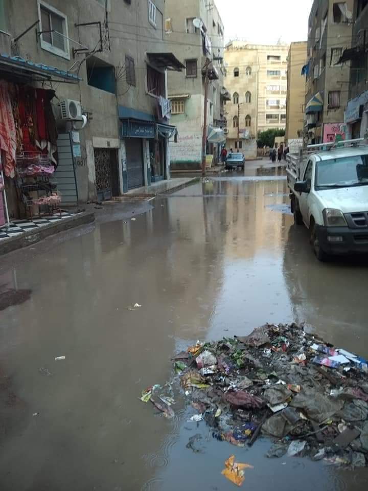 أحد شوارع منطقة التمليك بكفر الدوار
