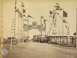 صورة من مراسم قناة السويس في بورسعيد سنة 1869