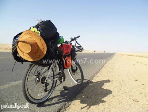 دراجة محمود الجمل