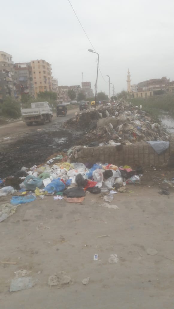 القمامة تغرق شوارع العوايد (2)