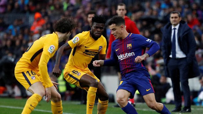 برشلونة وأتلتيكو مدريد