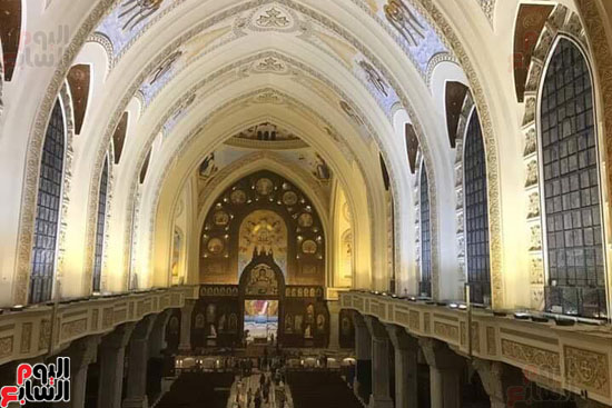  قداس تدشين الكاتدرائية المرقسية بالأنبا رويس بالعباسية (7)