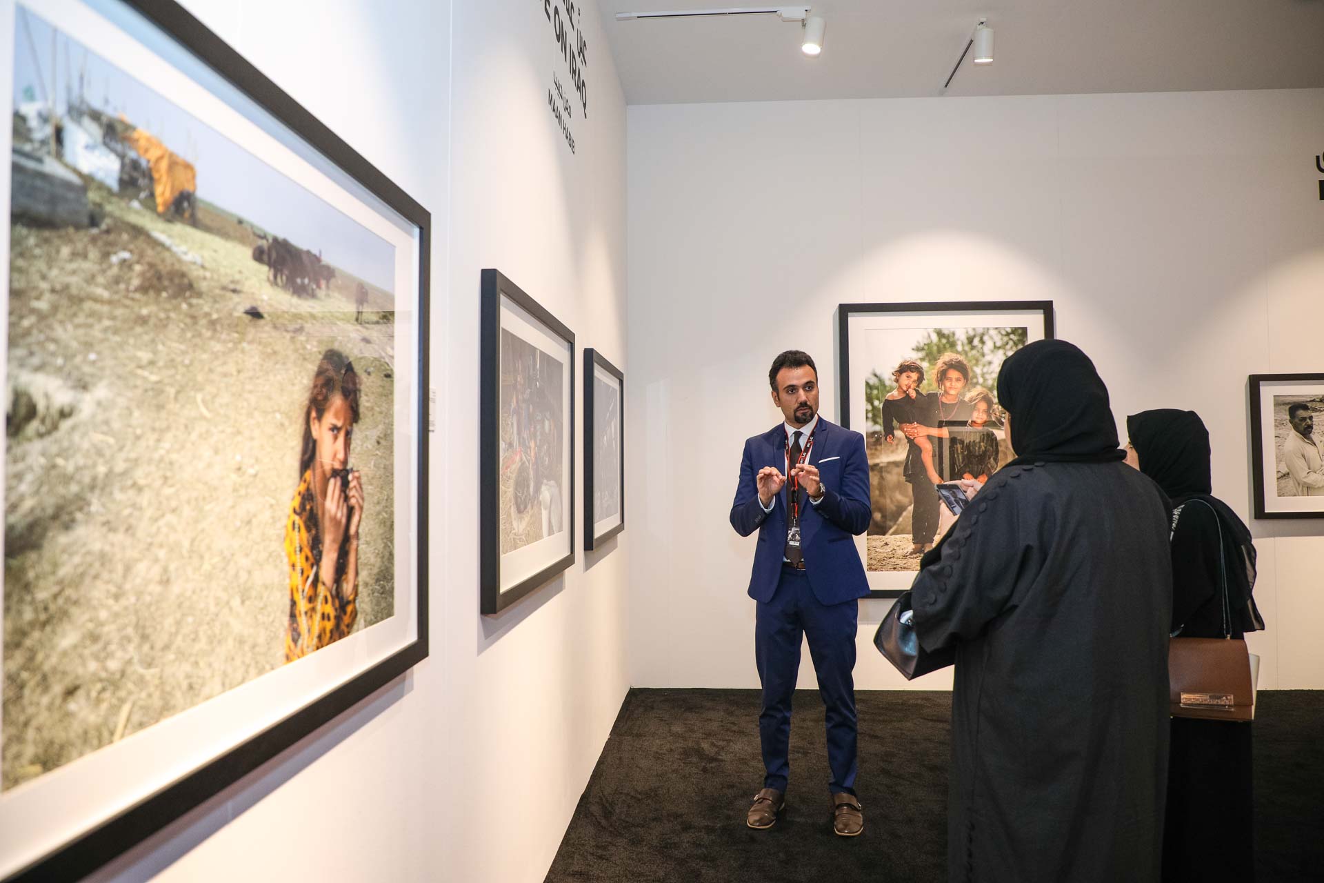 المصور معن حبيب في معرض  عين على العراق في إكسبوجر 2018