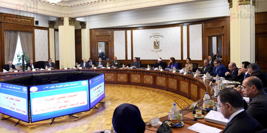اجتماع مجلس الوزراء - مصطفى مدبولى (23)