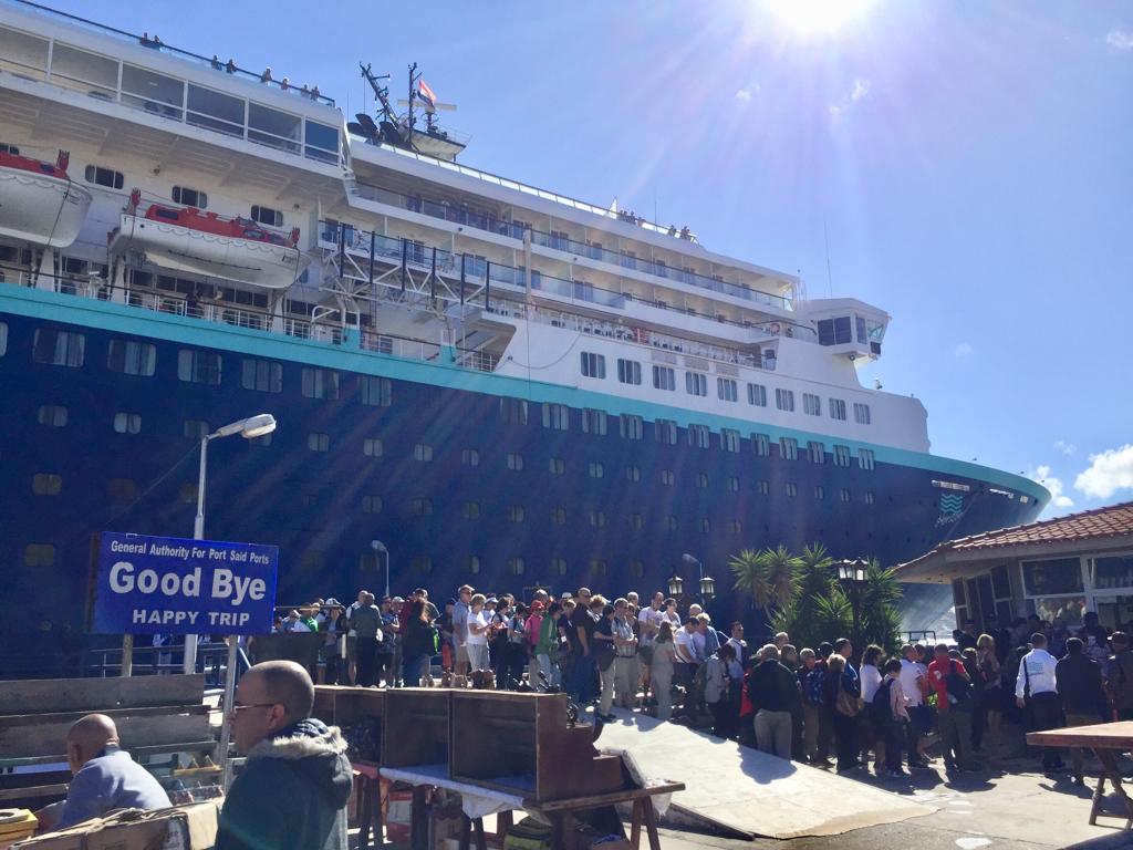 ميناء بورسعيد السياحى يستقبل سفينة الركاب الضخمة HORIZON (2)