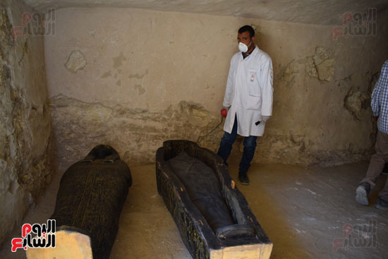 وزير الآثار يعلن اكتشاف مقبرة ثاو آر خت إف بالأقصر (13)