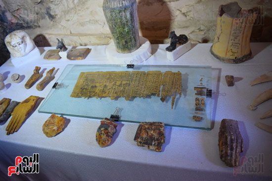وزير الآثار يعلن اكتشاف مقبرة ثاو آر خت إف بالأقصر (25)