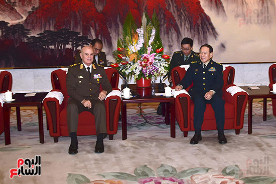 زيارة الفريق محمد فريد رئيس أركان حرب القوات المسلحة للصين (5)