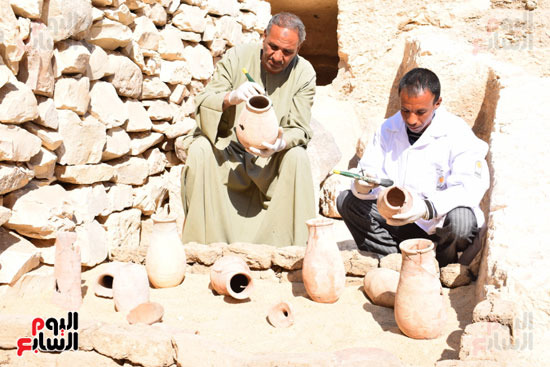 وزير الآثار يعلن اكتشاف مقبرة ثاو آر خت إف بالأقصر (33)