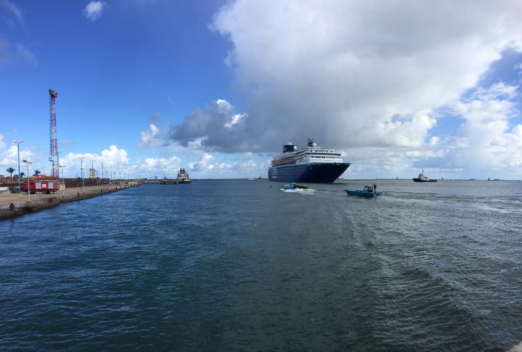 ميناء بورسعيد السياحى يستقبل سفينة الركاب الضخمة HORIZON (7)