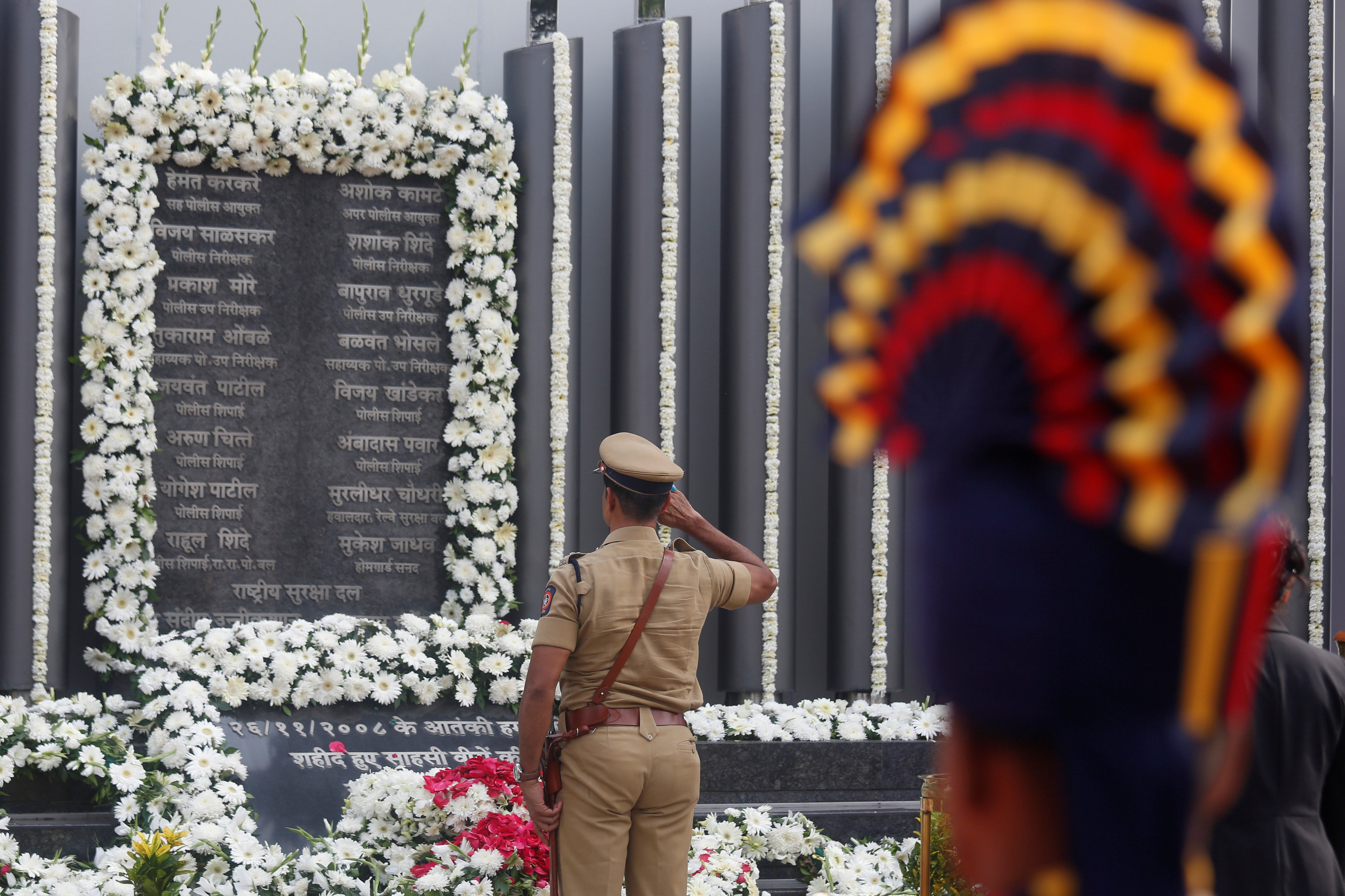 النصب التذكارى لضحايا الحادث الإرهابى