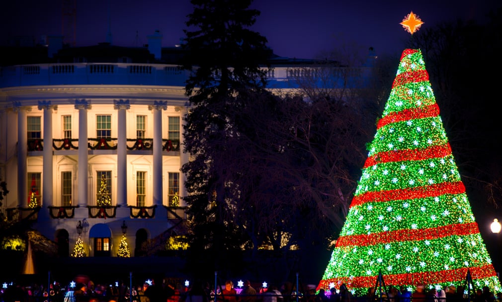 شجرة الكريسماس فى البيت الأبيض لعام 2014