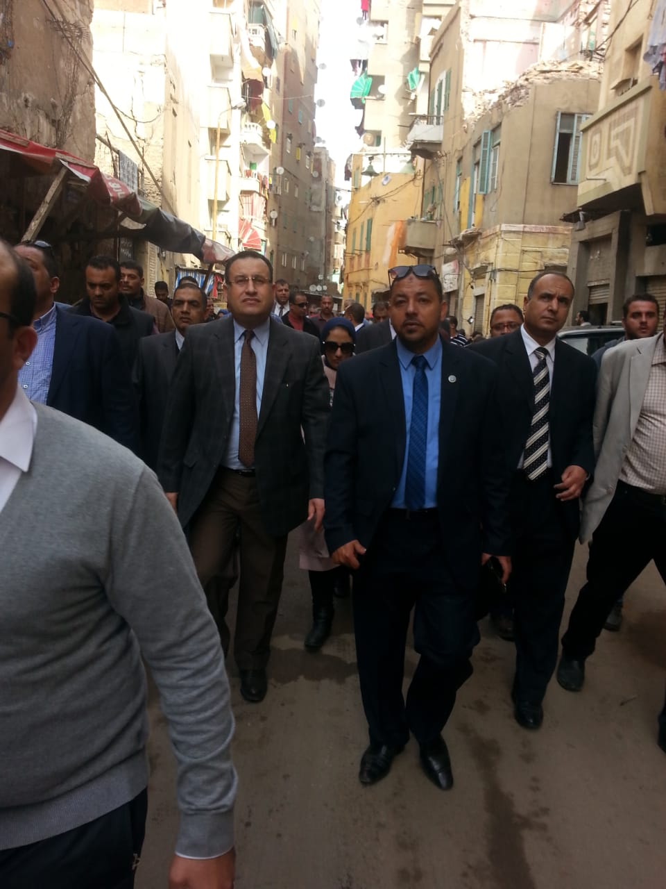 محافظ الاسكندرية يتفقد مستشفى دار اسماعيل و منطقة اللبان (3)