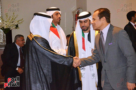 سفارة الإمارات بالقاهرة تحتفل بالعيد الوطنى الـ ٤٧ بحضور وزراء وإعلاميين (48)