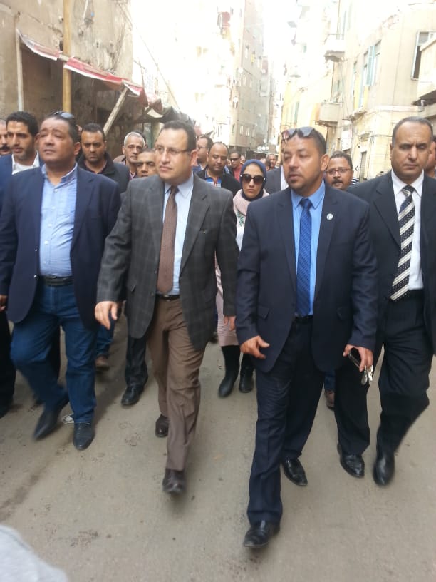 محافظ الاسكندرية يتفقد مستشفى دار اسماعيل و منطقة اللبان (4)