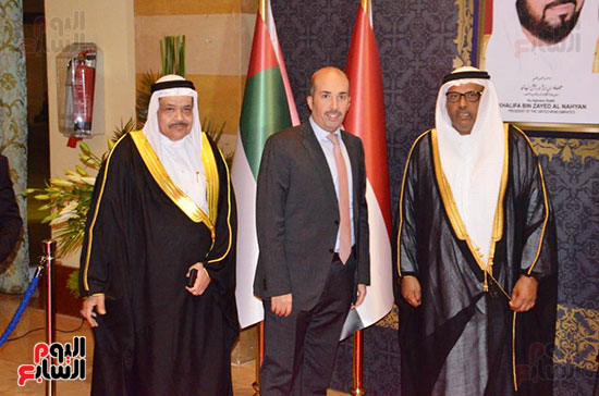 سفارة الإمارات بالقاهرة تحتفل بالعيد الوطنى الـ ٤٧ بحضور وزراء وإعلاميين (25)