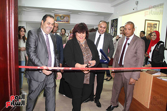 افتتاح مكتبة المترجم بحضور وزيرة الثقافة (25)