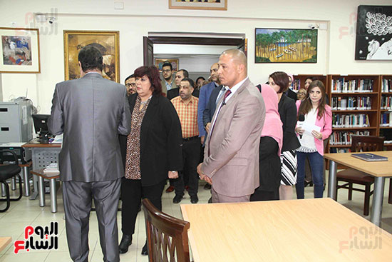 افتتاح مكتبة المترجم بحضور وزيرة الثقافة (27)