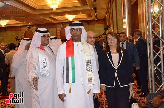 سفارة الإمارات بالقاهرة تحتفل بالعيد الوطنى الـ ٤٧ بحضور وزراء وإعلاميين (2)