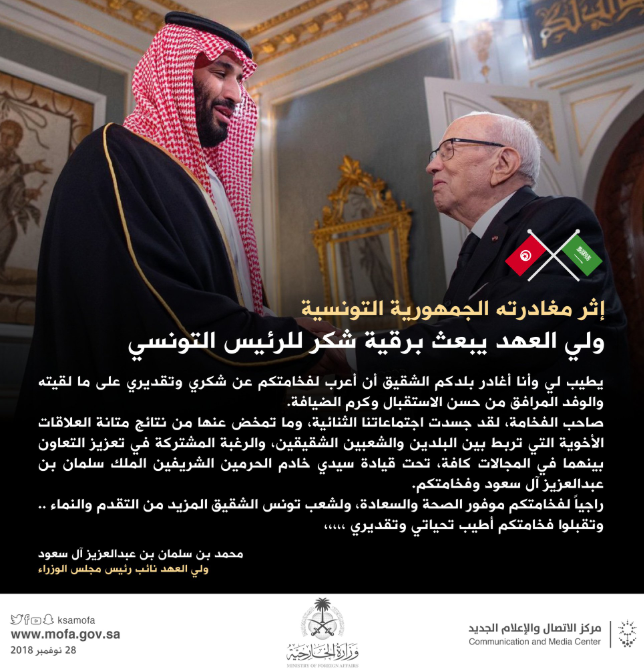 أنفوجراف وزارة الخارجية السعودية