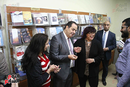 افتتاح مكتبة المترجم بحضور وزيرة الثقافة (19)