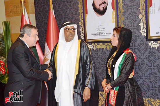 سفارة الإمارات بالقاهرة تحتفل بالعيد الوطنى الـ ٤٧ بحضور وزراء وإعلاميين (12)