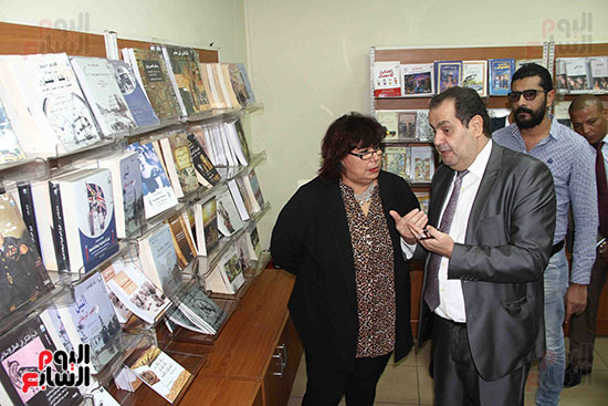 افتتاح مكتبة المترجم بحضور وزيرة الثقافة (15)