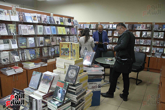 افتتاح مكتبة المترجم بحضور وزيرة الثقافة (14)