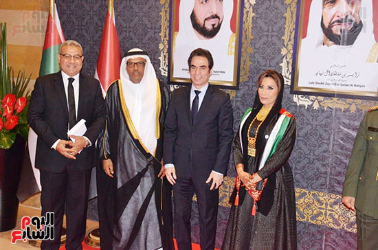 سفارة الإمارات بالقاهرة تحتفل بالعيد الوطنى الـ ٤٧ بحضور وزراء وإعلاميين (24)