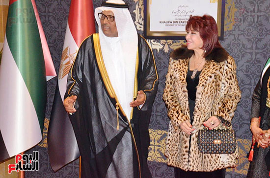 سفارة الإمارات بالقاهرة تحتفل بالعيد الوطنى الـ ٤٧ بحضور وزراء وإعلاميين (42)