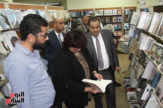 افتتاح مكتبة المترجم بحضور وزيرة الثقافة (10)