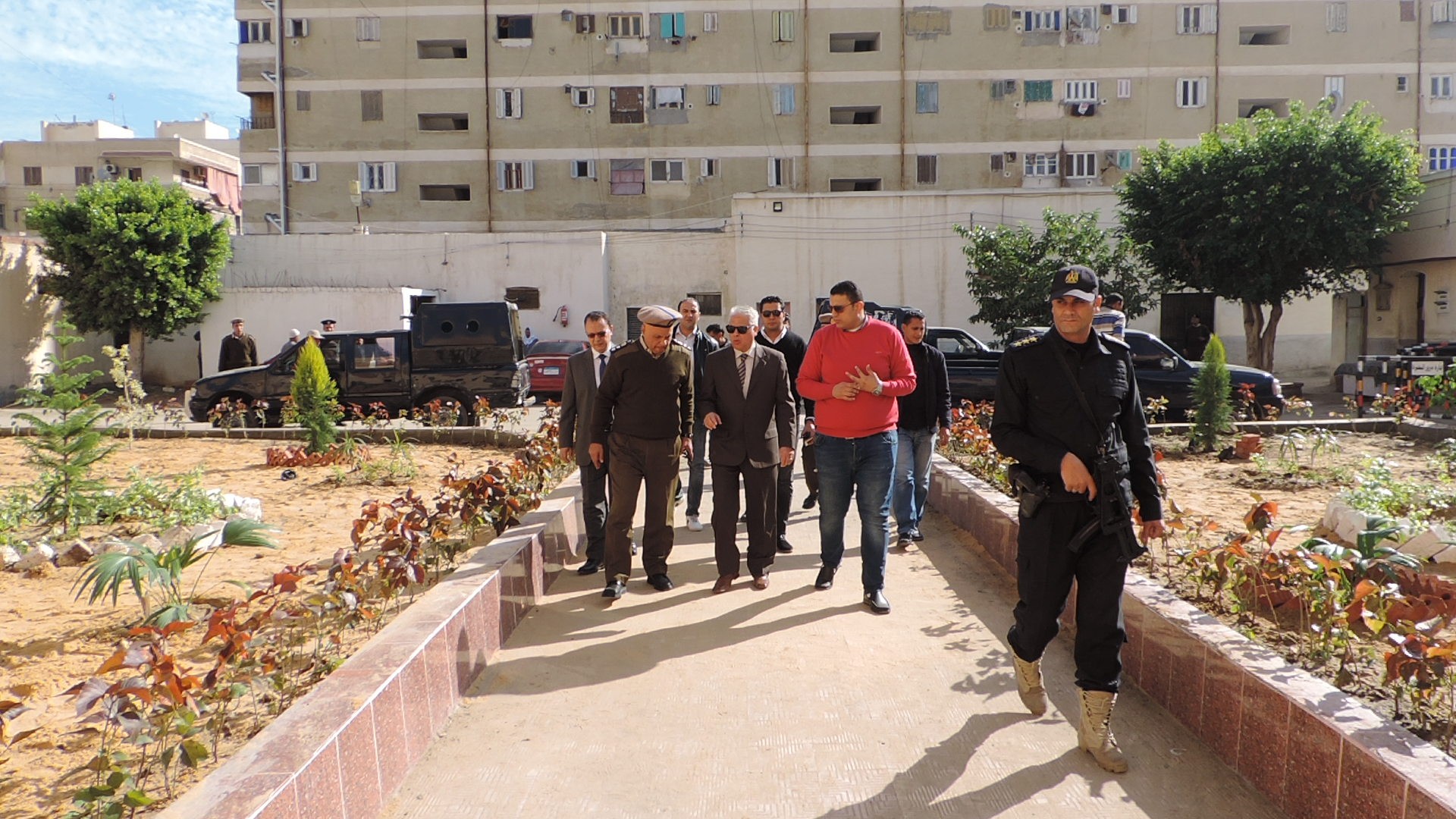 ..مدير أمن البحيرة يتفقد المواقع الشرطية بأبو حمص  (4)