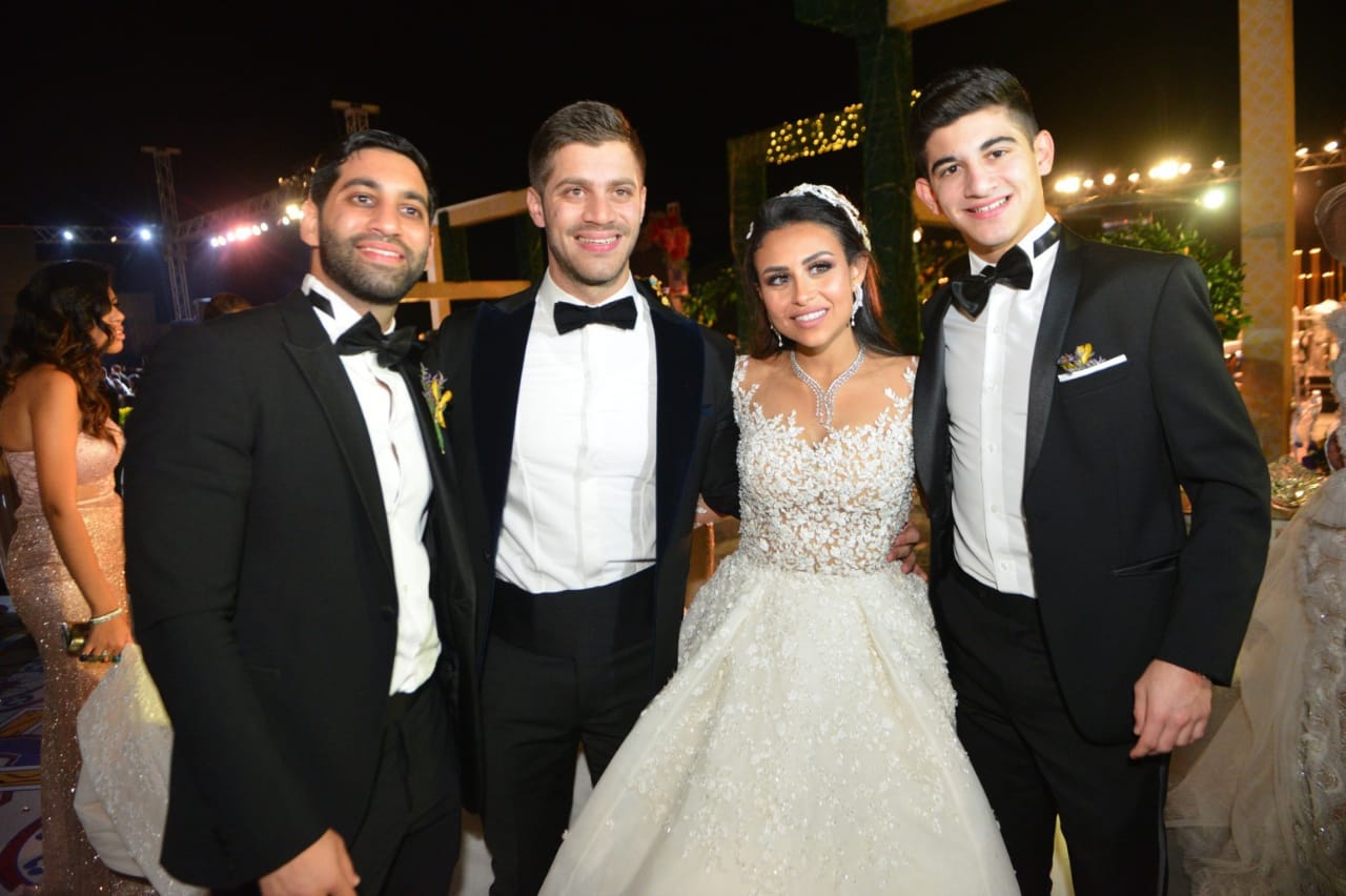المستشار طاهر الخولى يحتفل بزفاف كريمته نورهان (21)
