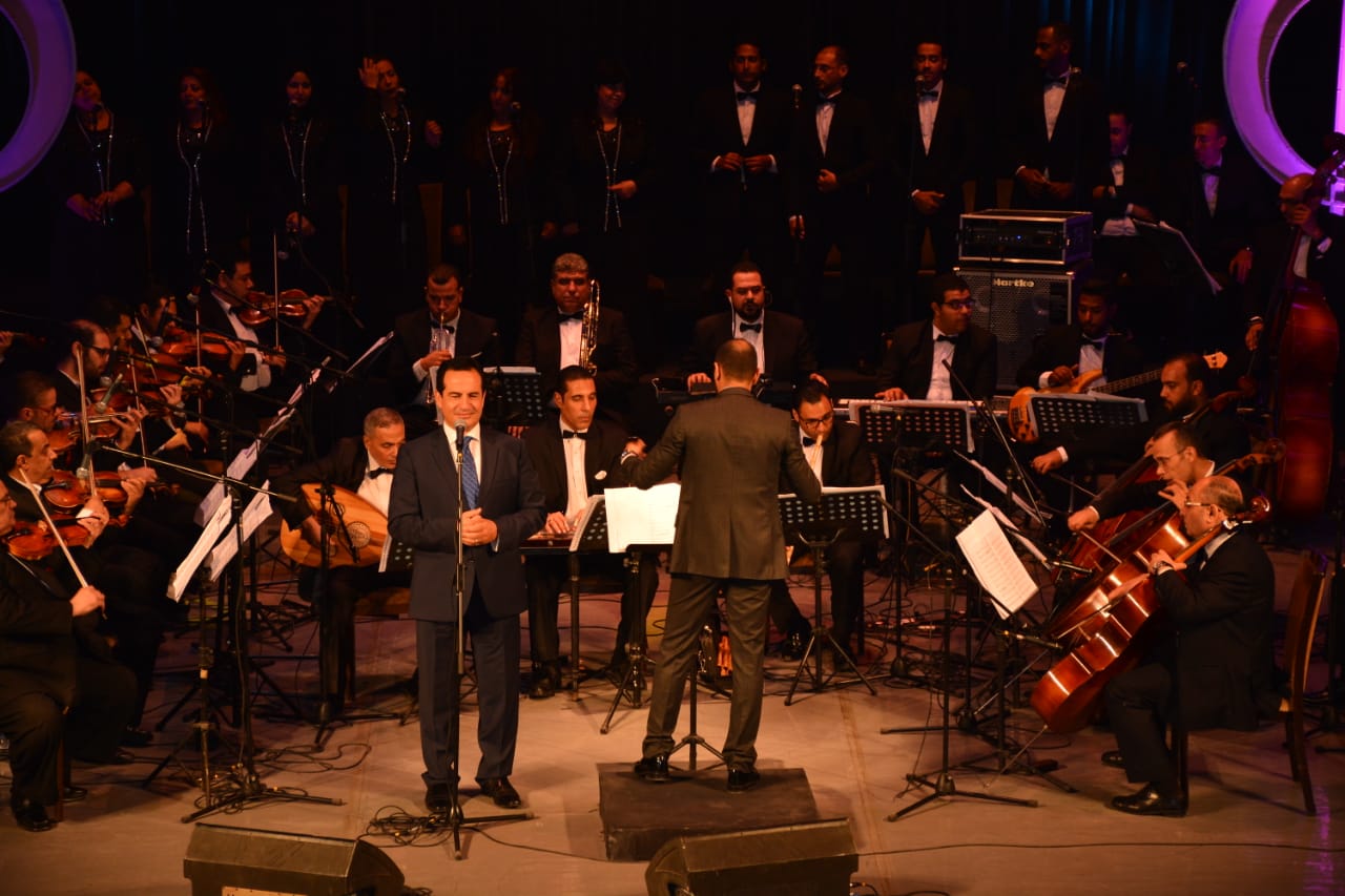 محمد ثروت يفتتح حفلات مهرجان الموسيقى العربية (5)
