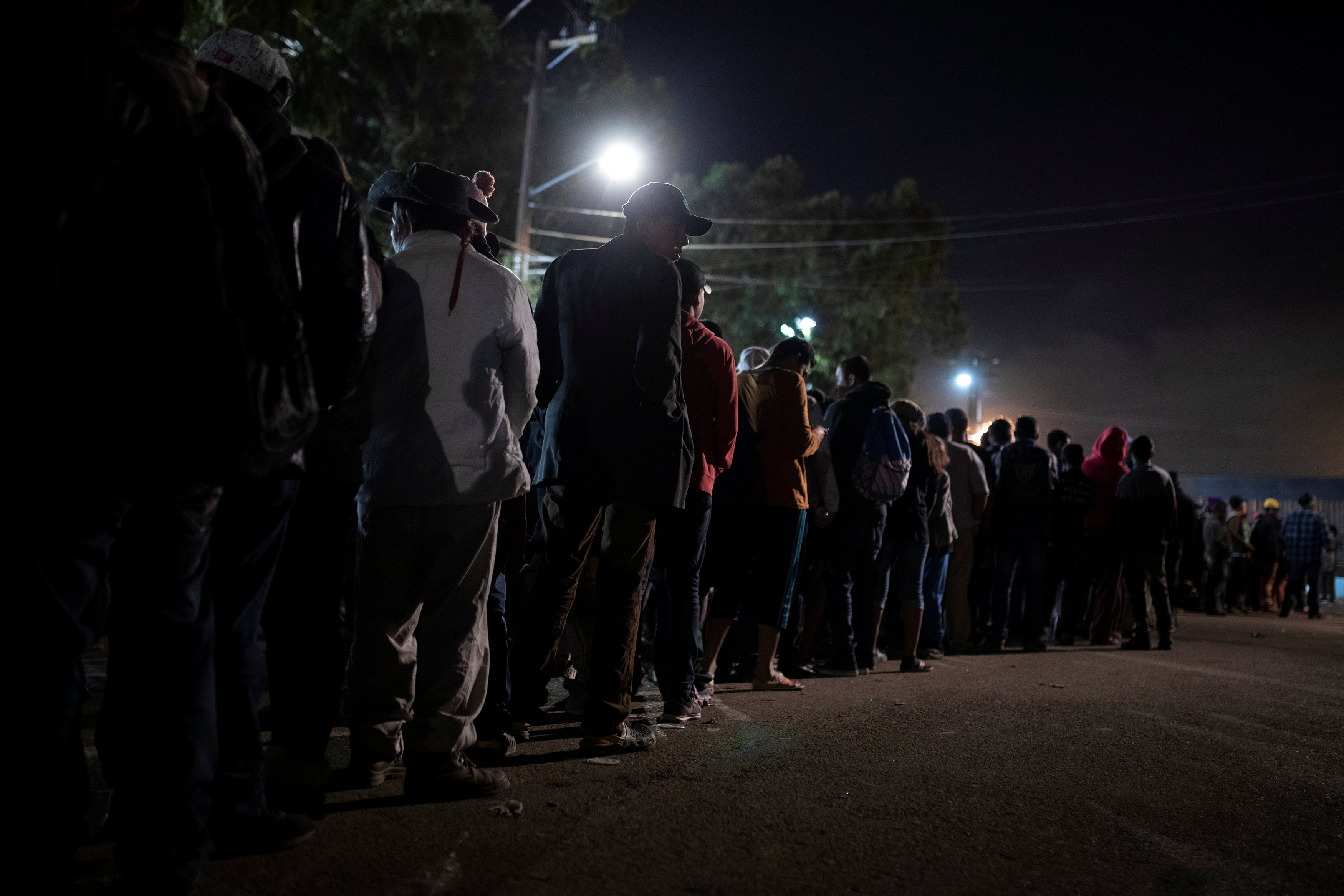 مهاجرون عالقون على الحدود بين المكسيك والولايات المتحدة (2)
