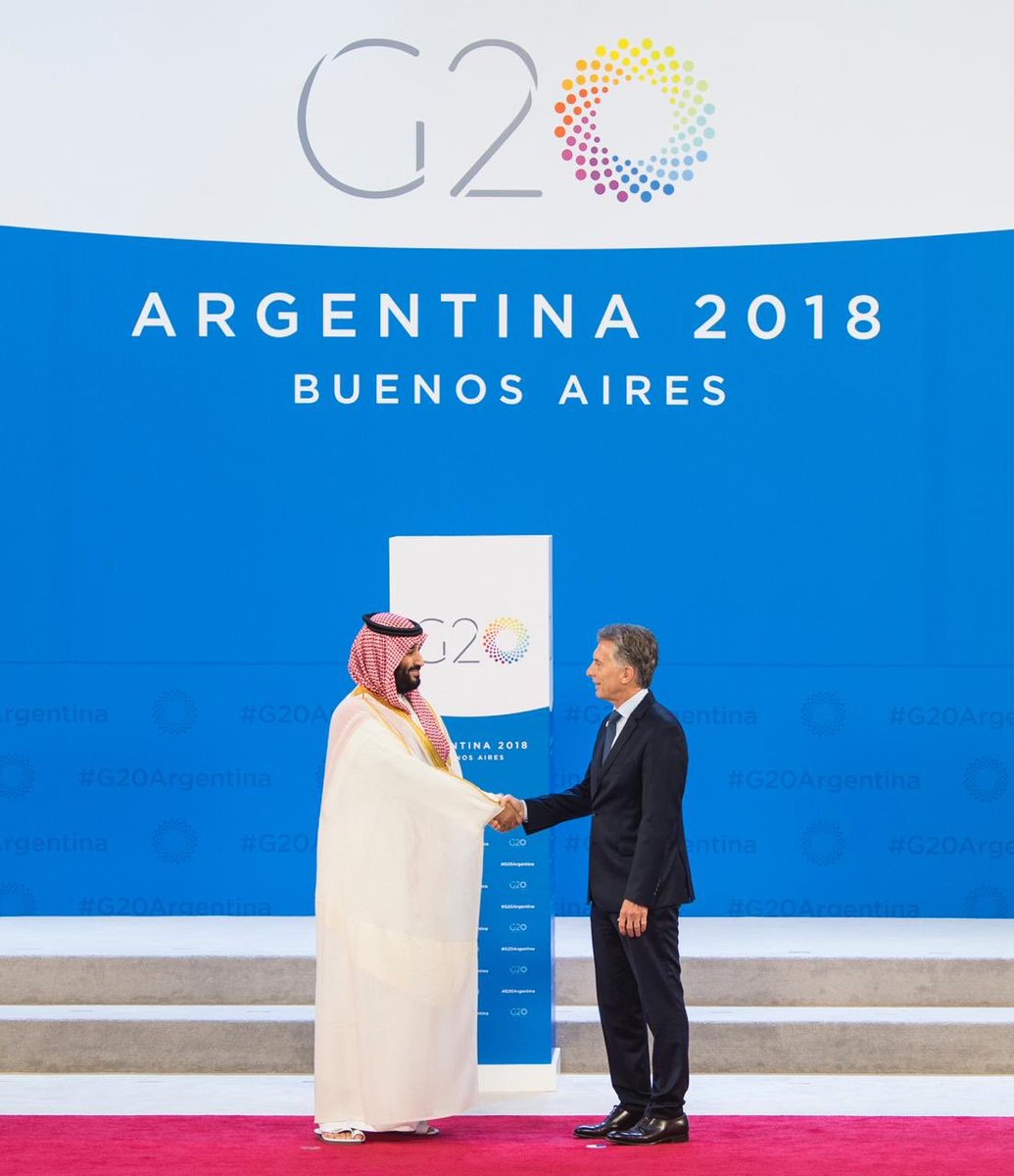 الأمير محمد بن سلمان فى قمة العشرين بالأرجنتين