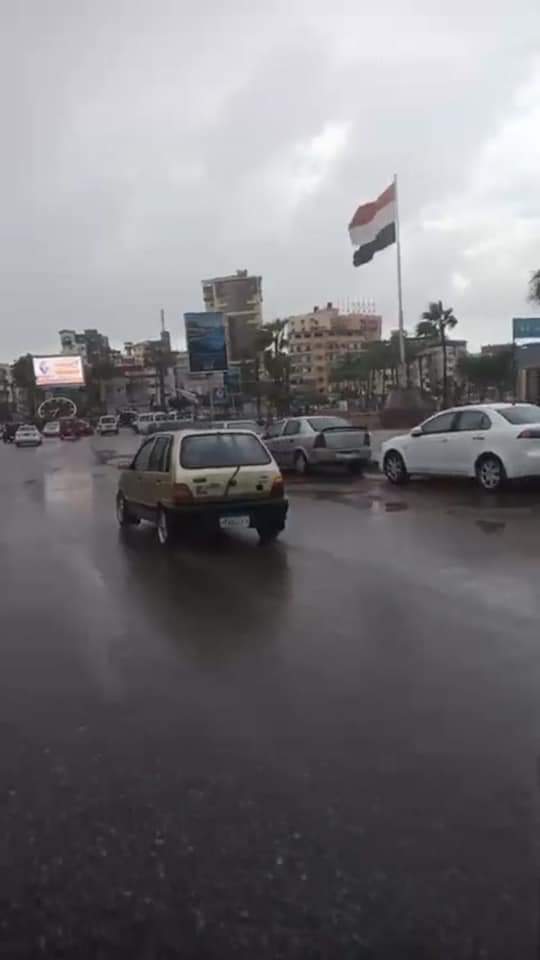 أمطار بشوارع دمياط (4)