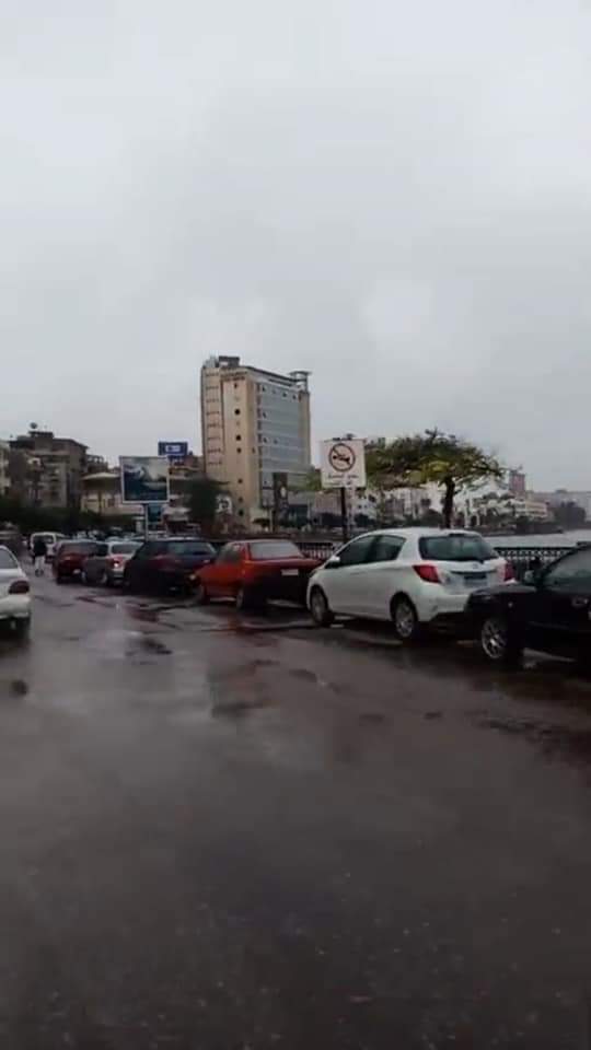 أمطار بشوارع دمياط (1)