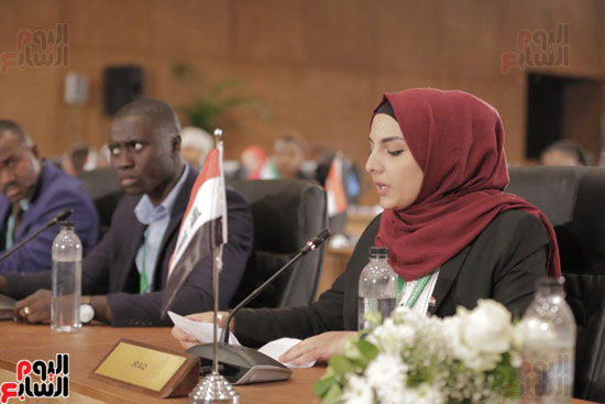 محاكاة القمة العربية الأفريقية بمنتدى شباب العالم (5)