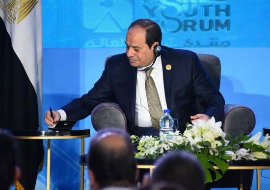 لقاء-السيسي-مع-ممثلي-وسائل-الإعلام-الأجنبي