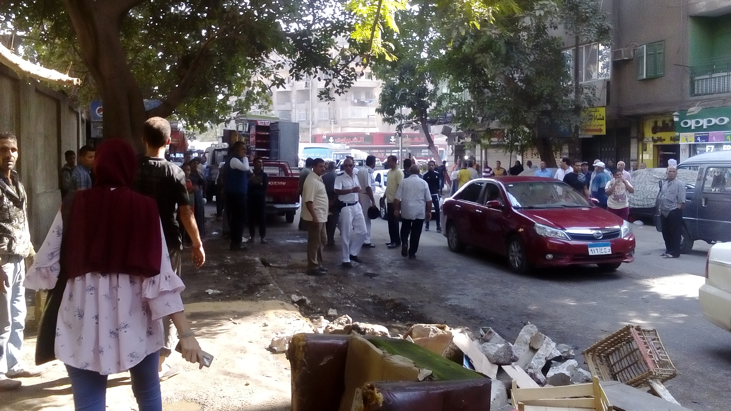 حملة مكبرة لرفع الإشغالات بالساحل فى القاهرة (1)