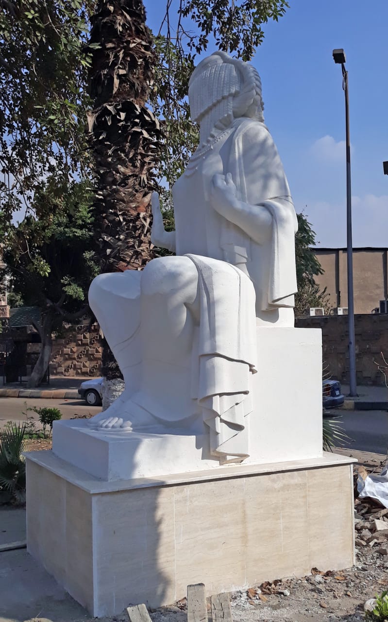  تمثال الفلاحة بعد الترميم  (2)