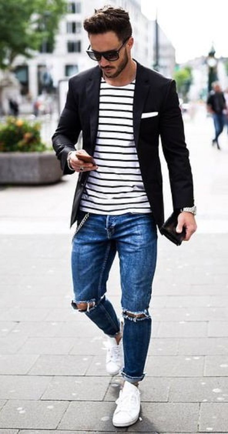 20-stylish-ripped-jeans-spring-outfits-for-men