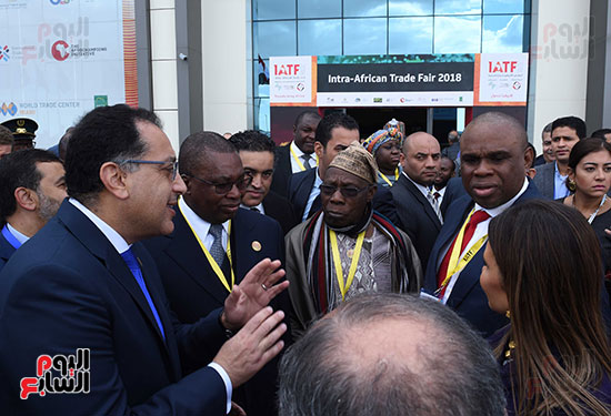 رئيس الوزراء يفتتح فعاليات المعرض الأفريقى الأول للتجارة البينية (31)