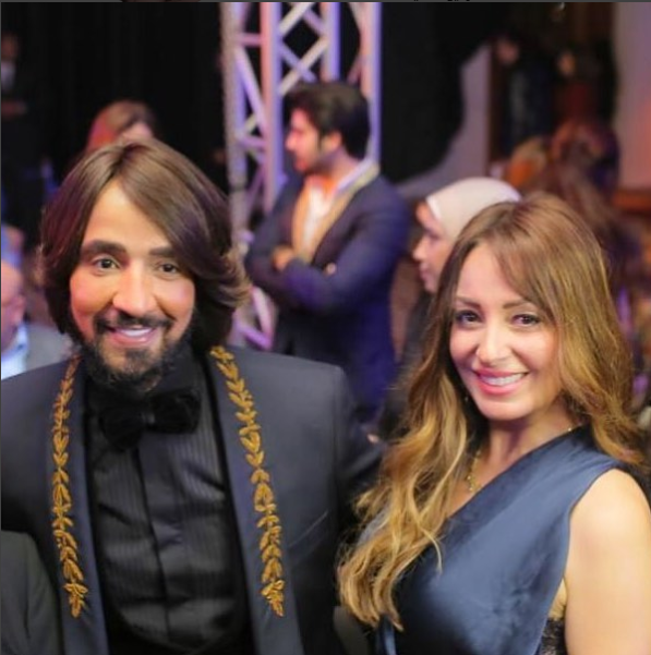 الفنانة نرمين الفقى مع هانى البحيرى