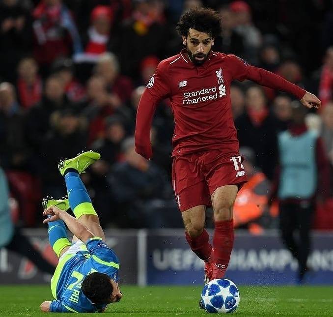 محمد صلاح يتألق أمام نابولي محمد صلاح يتألق أمام نابولي