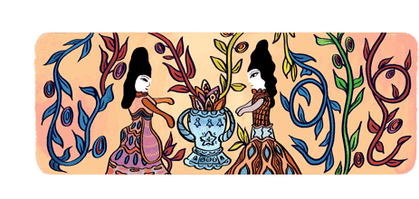 جوجل يحتفل بذكرى ميلاد الفنانة التشكيلية الجزائرية باية محي الدين
