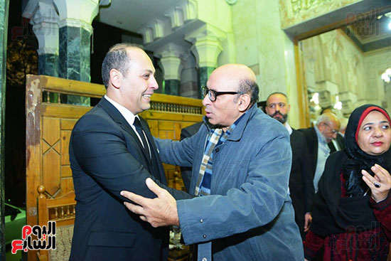 عزاء الفنان الراحل محمود القلعاوى (15)